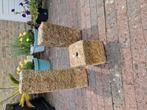 3 granieten waterzuiltjes, Tuin en Terras, Ophalen, Gebruikt, Graniet, Waterornament