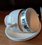 Wedgewood Edme/Stratford 2x kop en schotel, Huis en Inrichting, Gebruikt, Ophalen of Verzenden, Wedgwood, Kop(pen) en/of Schotel(s)