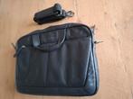 Chesterfield leren schoudertas / laptoptas, Ophalen of Verzenden, Nieuw, Zwart