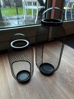 IKEA lantaarnset zwart, Huis en Inrichting, Ophalen, Zo goed als nieuw
