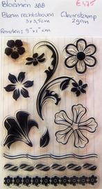 Bloemen 388 Clearstamp, Ophalen of Verzenden, Zo goed als nieuw, Clearstamp
