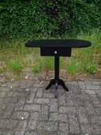 brocante oude vintage houten wijntafeltje, Antiek en Kunst, Ophalen