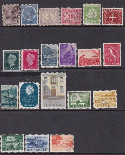 Suriname 1900-1965 gestempeld, Postzegels en Munten, Postzegels | Suriname, Gestempeld, Verzenden