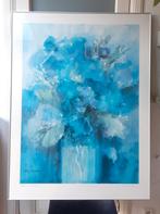Blauwe vaas van Ute Mertens, Huis en Inrichting, Ophalen, 75 tot 100 cm, 75 cm of meer, Print