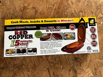 Red Copper 5 Minute Chef fryer - Nieuw in doos beschikbaar voor biedingen