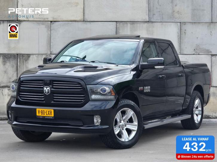 Dodge Ram 1500 5.7 V8 4x4 Crew Cab Sport| Vol Luxe| Keurig|, Auto's, Dodge, Bedrijf, Te koop, RAM 1500, 4x4, ABS, Achteruitrijcamera