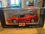 Ferrari F50 1995 (1/24) Nieuw in doos, Hobby en Vrije tijd, Modelauto's | 1:24, Verzenden, Nieuw, Auto, Maisto