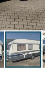 Caravan Fendt 496 uit 96 in goede staat met stalling, Caravans en Kamperen, Caravans, Radio, Vast bed, Rondzit, Particulier