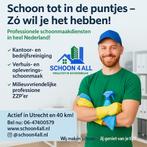 Zzp Schoonmaker zoekt klussen, Overige vormen, Overige uren, Overige niveaus, Geschikt als bijbaan