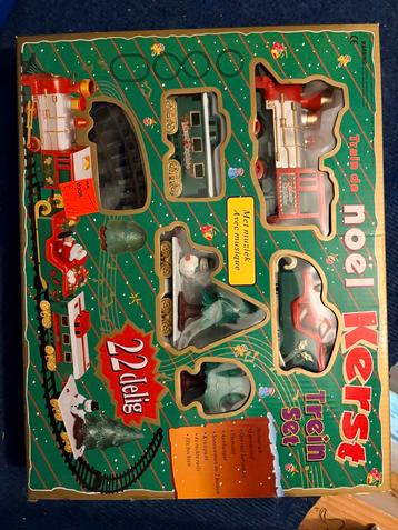 Kersttrein Set - 22 Delig - Met Muziek! beschikbaar voor biedingen