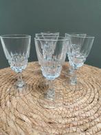 ZGAN 6 kristallen borrelglazen Pompadour Cristal D’arques, Antiek en Kunst, Ophalen of Verzenden