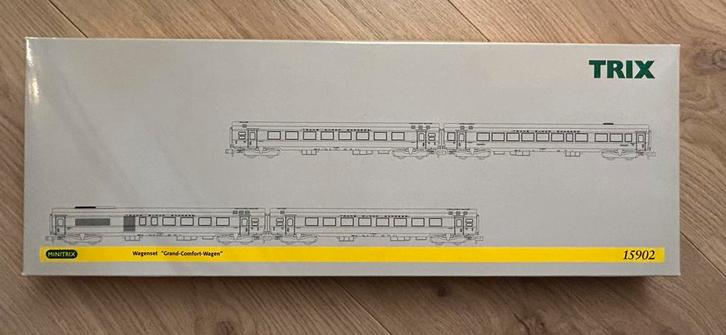 Trix 15902 Wagenset, Hobby en Vrije tijd, Modeltreinen | N-Spoor, Nieuw, Wagon, Gelijkstroom, Trix, Ophalen of Verzenden