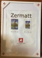 Fotolijst met 2 passe-partout, wit, Fine Art, Ophalen, Nieuw