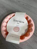 Siliconen bakvorm roze met bloemenvorm Strawberry& Appelpie, Hobby en Vrije tijd, Taarten en Cupcakes maken, Ophalen of Verzenden