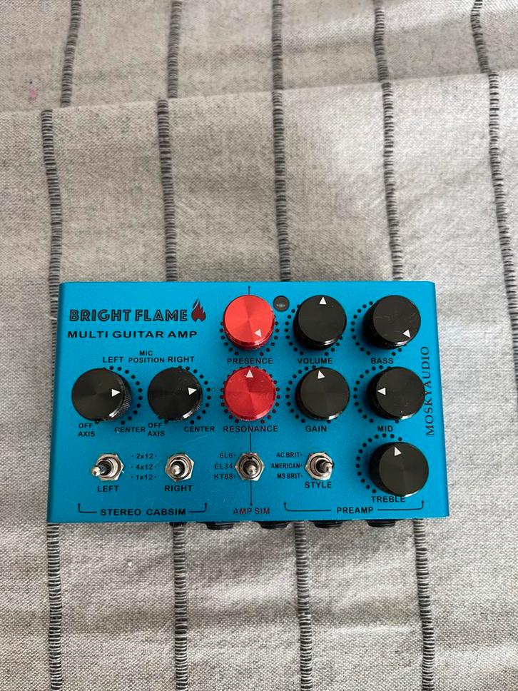 Mosky Bright Flame Multi Gitaar Amp, Muziek en Instrumenten, Effecten, Zo goed als nieuw, Overige typen, Ophalen of Verzenden