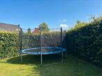 Tramoline te koop 4.00 diameter met net!, Ophalen, Gebruikt