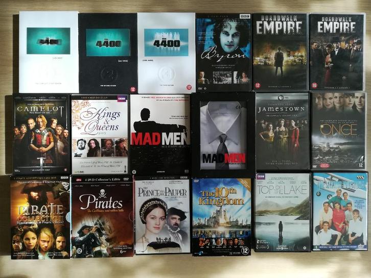 Partij DVD en Bluray Films en Series, Cd's en Dvd's, Dvd's | Tv en Series, Zo goed als nieuw, Overige genres, Boxset, Alle leeftijden