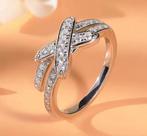 Prachtige ring met bijpassende oorbellen, Sieraden, Tassen en Uiterlijk, Ringen, Verzenden, Nieuw, Zilver, Dame