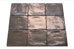 Wandtegels Handvorm Aged Brons 13x13 - 60 stuks, Doe-het-zelf en Verbouw, Tegels, Overige materialen, Wandtegels, Nieuw, Ophalen of Verzenden