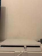 PS4 slim 500GB (wit) met controller en cabels, Spelcomputers en Games, Spelcomputers | Sony PlayStation 4, 500 GB, Ophalen of Verzenden