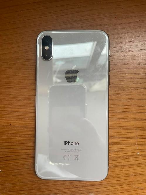 Iphone x, Telecommunicatie, Mobiele telefoons | Apple iPhone, Gebruikt, 64 GB, Zonder abonnement, iPhone X, Wit, Ophalen of Verzenden