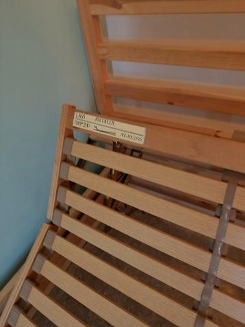Tarva Ikea bed 90x200 inclusief lattenbodem - afbeelding 2