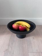 Fruitschaal zwart, Huis en Inrichting, Woonaccessoires | Schalen en Manden, Ophalen of Verzenden, Zo goed als nieuw, Rond