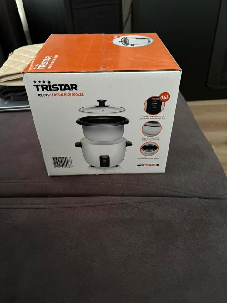 Tristar RK-6117 Rijstkoker in doos en gesealed, Witgoed en Apparatuur, Rijstkokers, Nieuw, Ophalen of Verzenden