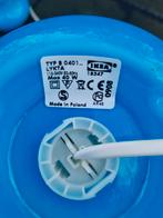Set van 2 blauwe IKEA Lykta tafellampen, Ophalen of Verzenden, Minder dan 100 cm, Modern, Glas