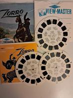 Viewmaster Zorro 3 schijven met boekje, Verzamelen, Speelgoed, Ophalen of Verzenden, Gebruikt