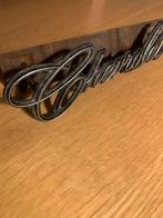 Vintage 1960's 1970's Chevrolet embleem, Ophalen of Verzenden, Nieuw, Chevrolet