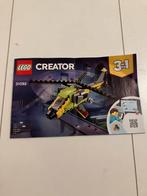 Lego creator 3 in 1 set 31092, Ophalen of Verzenden, Zo goed als nieuw, Complete set, Lego