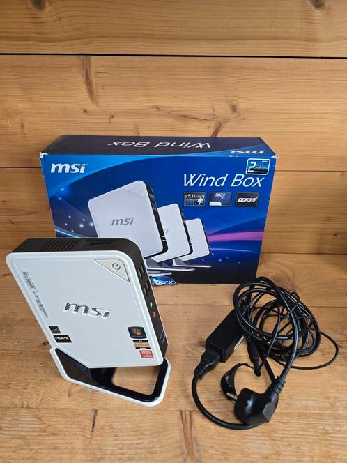 MSI Wind Box mini-PC, Computers en Software, Desktop Pc's, Gebruikt, Minder dan 2 Ghz, HDD, 4 GB, Ophalen of Verzenden
