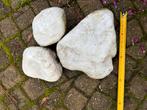 Witte keien, gratis op te halen, Tuin en Terras, Grind, Keien en Split, Ophalen, Overige materialen, Gebruikt, Wit
