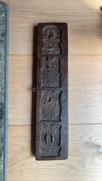 Hele mooie antieke dubbelzijdige speculaasplank, Ophalen of Verzenden