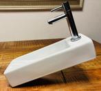 Trim Mini Fontein 380X140X80 met kraan toilette zilver, Ophalen of Verzenden, Zo goed als nieuw, Toilet