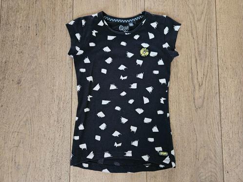Zwart-wit shirt van Quapi maat 110/116, Kinderen en Baby's, Kinderkleding | Maat 110, Gebruikt, Meisje, Shirt of Longsleeve, Ophalen of Verzenden