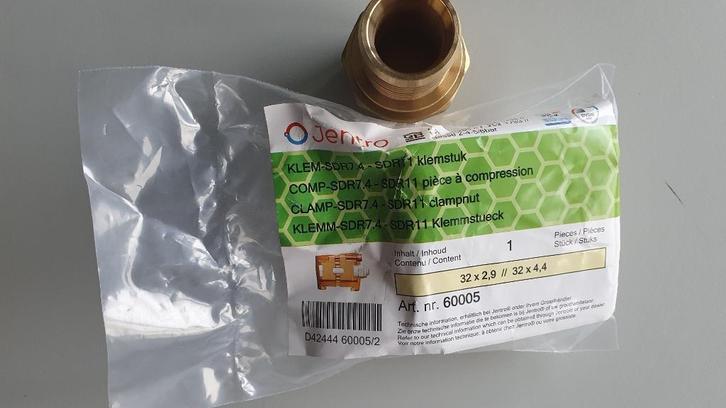 Watts Microflex koppelingen, Doe-het-zelf en Verbouw, Buizen en Afvoer, Nieuw, Ophalen of Verzenden