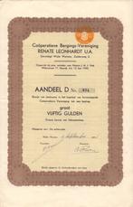 Schatzoekers aandeel: RENATE LEONHARDT - 1954, Ophalen of Verzenden, 1950 tot 1970, Aandeel