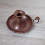 Vintage kaars houder Doorsnee onder kant 16 cm, Ophalen of Verzenden, Koper of Brons