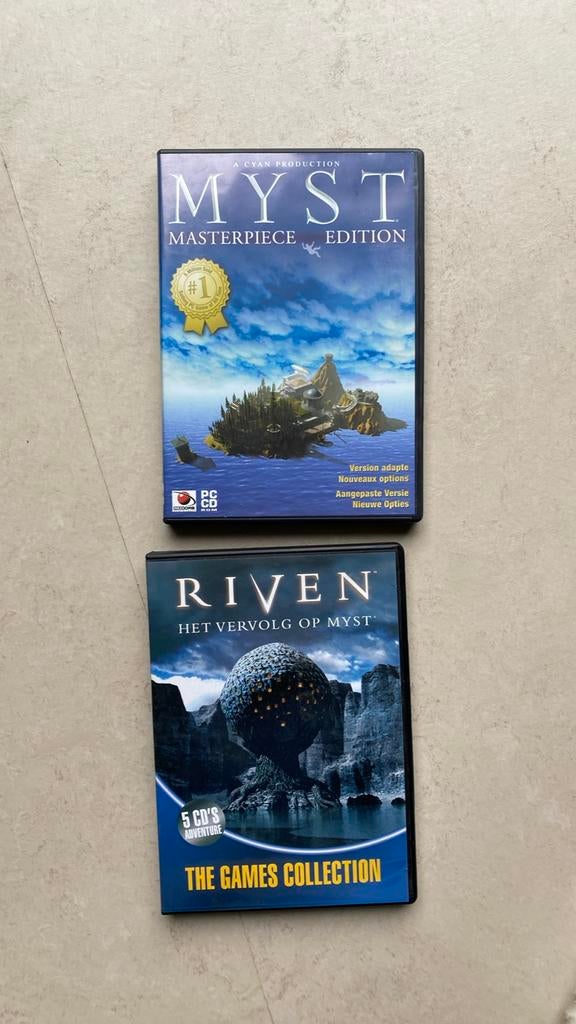 Riven: The Sequel To Myst – PS1 (PlayStation 1) – PAL – Sans Notice – État Correct