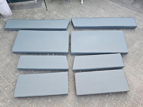 Kussens voor  steigerhouten tuinbank / loungebank / hoekbank, Tuin en Terras, Tuinbanken, Zo goed als nieuw, Ophalen