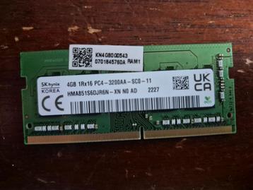 Hynix 4GB DDR4 SODIMM beschikbaar voor biedingen