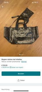 BOGNER ( reis ) tas met toilettas, Ophalen of Verzenden, Nieuw, Zwart
