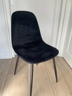 4 Zwarte Eetkamerstoelen - Zo Goed Als Nieuw, Ophalen, Zwart, Zo goed als nieuw, Vier