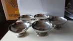 Vintage RVS Dessert Coupes - Set van 5, Ophalen of Verzenden