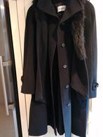 Delmod mantel 46 angora wol cashmire lange jas, Kleding | Dames, Jassen | Winter, Delmod, Zo goed als nieuw, Maat 46/48 (XL) of groter