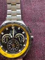 Pulsar horloge, Ophalen, Zo goed als nieuw, Staal, Overige merken