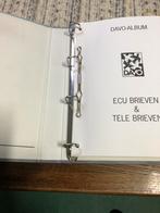 2 Davo albums met cassette met Telebrieven of ECU brieven!!!, Verzenden, Zo goed als nieuw, 25 tot 50 cm, Minder dan 50 cm