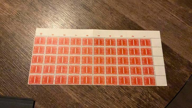 #41 Vel deel oudere zegels Nederland, Postzegels en Munten, Postzegels | Nederland, Ophalen of Verzenden